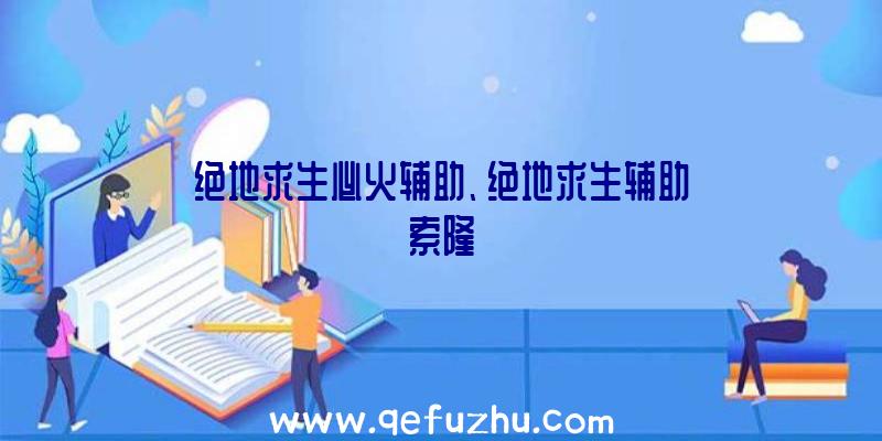 绝地求生必火辅助、绝地求生辅助索隆