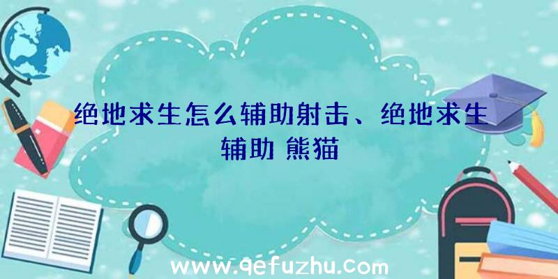 绝地求生怎么辅助射击、绝地求生辅助