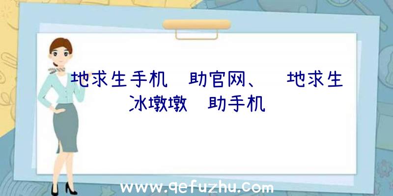 绝地求生手机辅助官网、绝地求生冰墩墩辅助手机