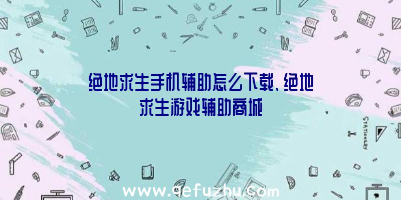 绝地求生手机辅助怎么下载、绝地求生游戏辅助商城