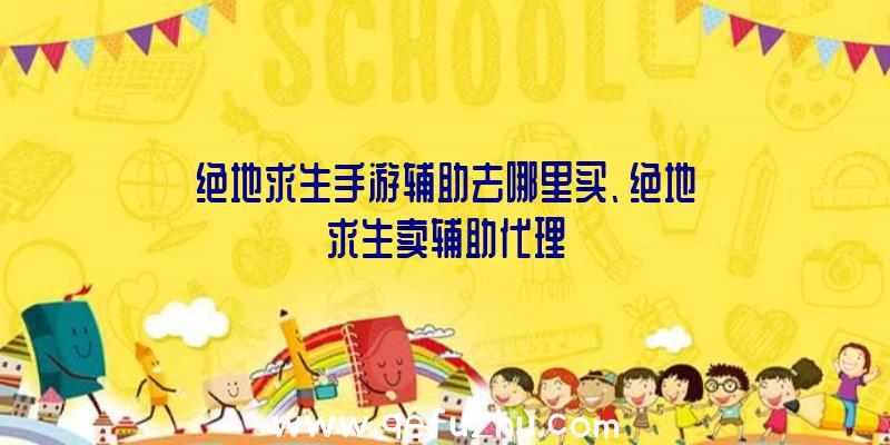 绝地求生手游辅助去哪里买、绝地求生卖辅助代理