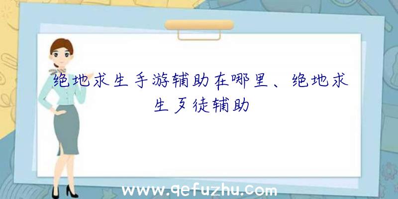 绝地求生手游辅助在哪里、绝地求生歹徒辅助