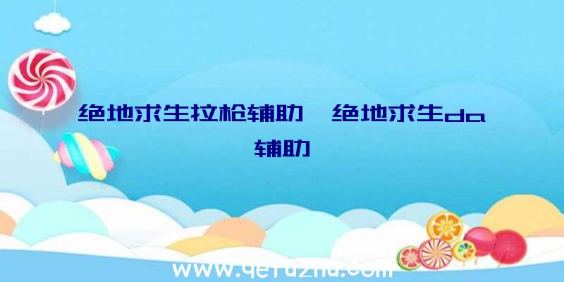 绝地求生拉枪辅助、绝地求生da辅助