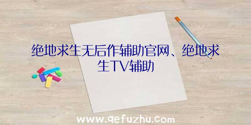 绝地求生无后作辅助官网、绝地求生TV辅助