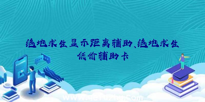 绝地求生显示距离辅助、绝地求生低价辅助卡