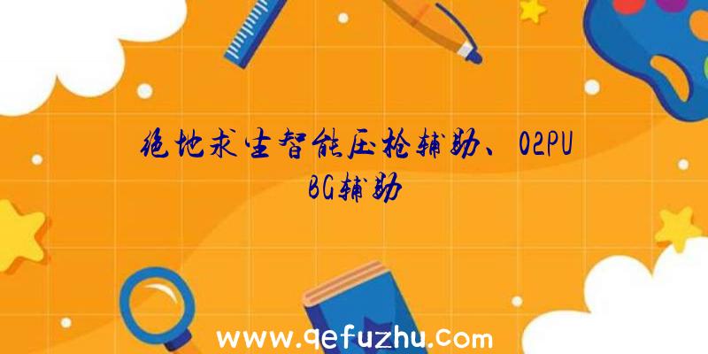 绝地求生智能压枪辅助、02PUBG辅助