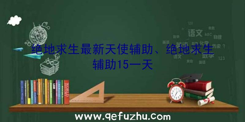 绝地求生最新天使辅助、绝地求生辅助15一天