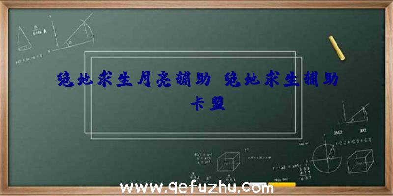 绝地求生月亮辅助、绝地求生辅助fz卡盟