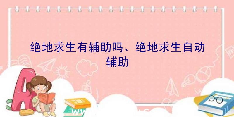 绝地求生有辅助吗、绝地求生自动辅助