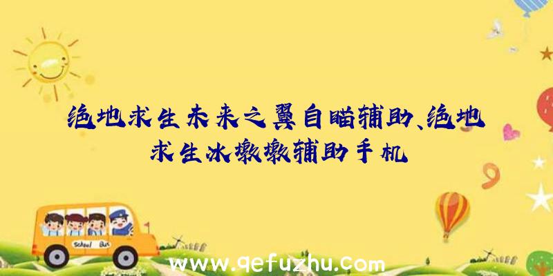 绝地求生未来之翼自瞄辅助、绝地求生冰墩墩辅助手机