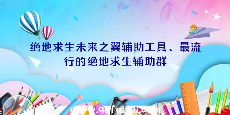 绝地求生未来之翼辅助工具、最流行的绝地求生辅助群