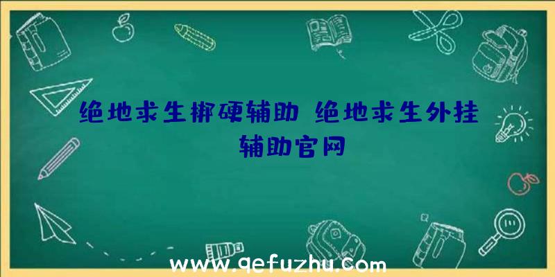 绝地求生梆硬辅助、绝地求生外挂jr辅助官网