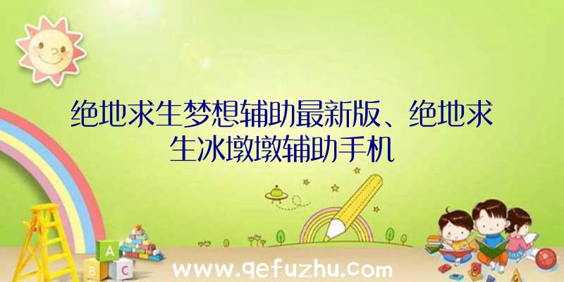 绝地求生梦想辅助最新版、绝地求生冰墩墩辅助手机