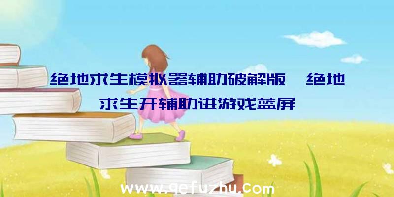 绝地求生模拟器辅助破解版、绝地求生开辅助进游戏蓝屏