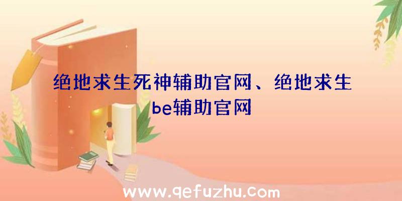 绝地求生死神辅助官网、绝地求生be辅助官网