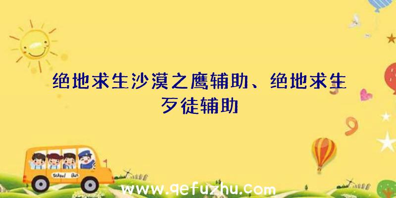 绝地求生沙漠之鹰辅助、绝地求生歹徒辅助