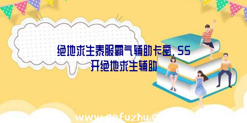 绝地求生泰服霸气辅助卡密、55开绝地求生辅助