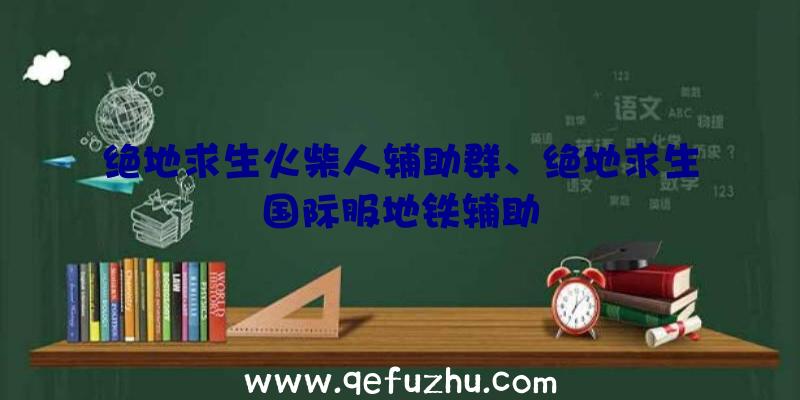 绝地求生火柴人辅助群、绝地求生国际服地铁辅助