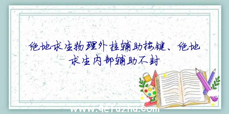 绝地求生物理外挂辅助按键、绝地求生内部辅助不封