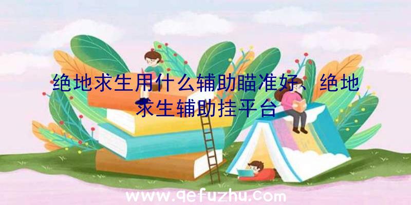 绝地求生用什么辅助瞄准好、绝地求生辅助挂平台