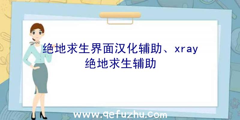 绝地求生界面汉化辅助、xray绝地求生辅助