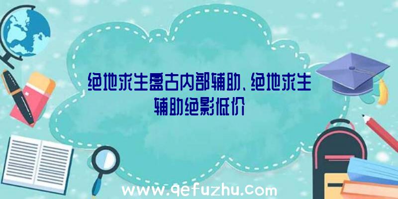 绝地求生盘古内部辅助、绝地求生辅助绝影低价