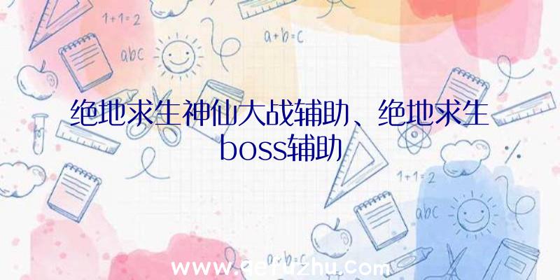 绝地求生神仙大战辅助、绝地求生boss辅助