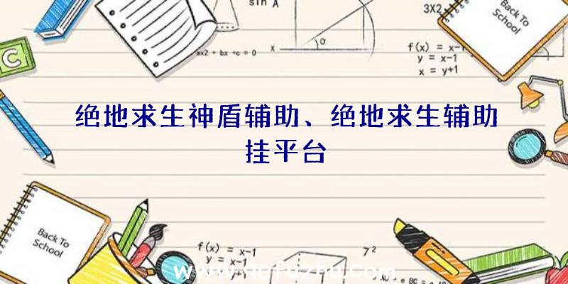 绝地求生神盾辅助、绝地求生辅助挂平台