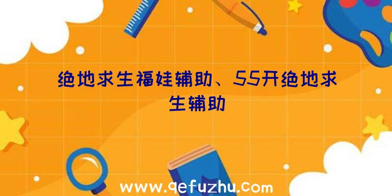 绝地求生福娃辅助、55开绝地求生辅助