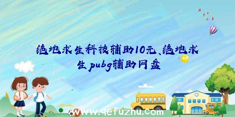 绝地求生科技辅助10元、绝地求生pubg辅助网盘