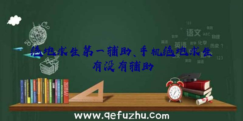 绝地求生第一辅助、手机绝地求生有没有辅助