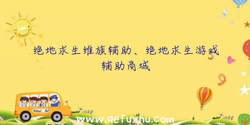 绝地求生维族辅助、绝地求生游戏辅助商城