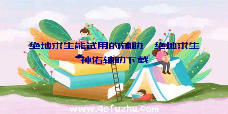 绝地求生能试用的辅助、绝地求生神佑辅助下载