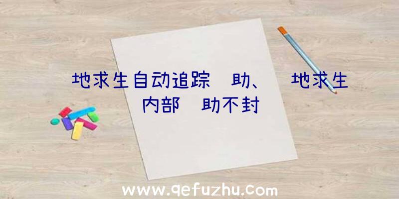 绝地求生自动追踪辅助、绝地求生内部辅助不封