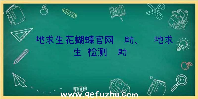 绝地求生花蝴蝶官网辅助、绝地求生