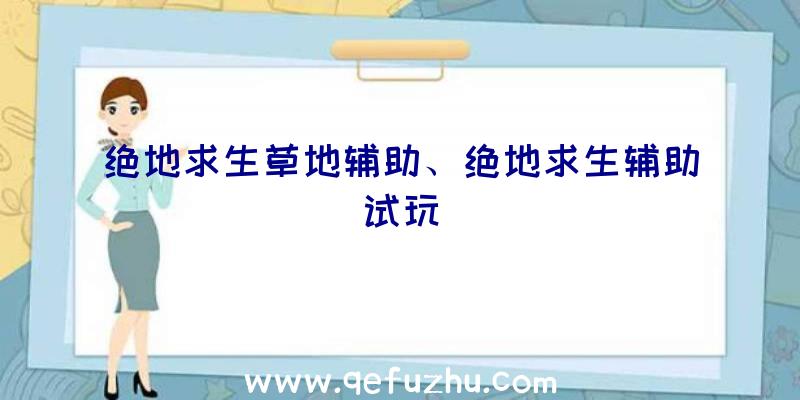 绝地求生草地辅助、绝地求生辅助试玩