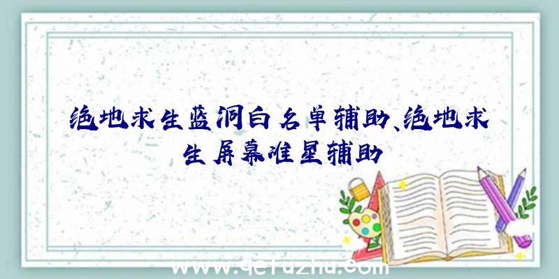 绝地求生蓝洞白名单辅助、绝地求生屏幕准星辅助