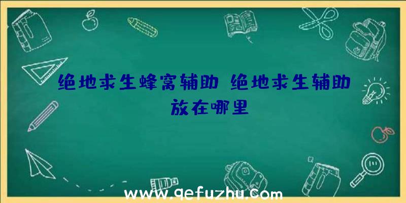 绝地求生蜂窝辅助、绝地求生辅助