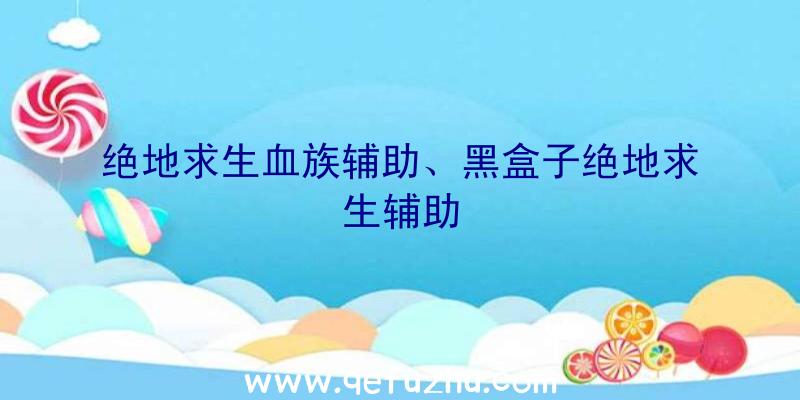 绝地求生血族辅助、黑盒子绝地求生辅助