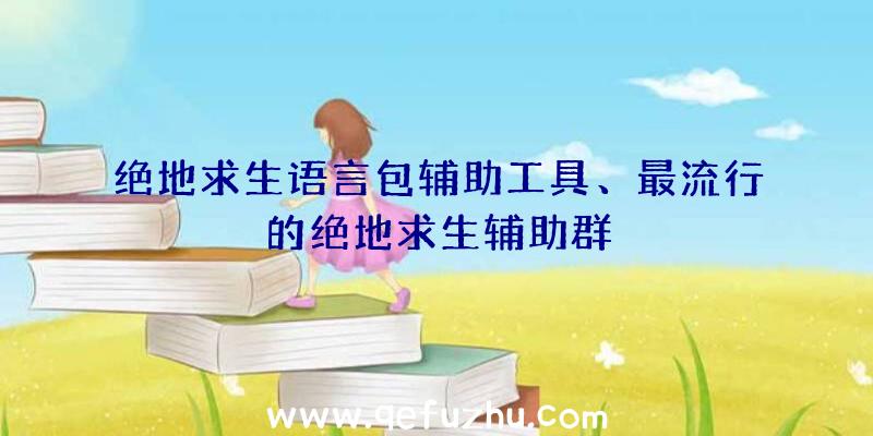 绝地求生语言包辅助工具、最流行的绝地求生辅助群