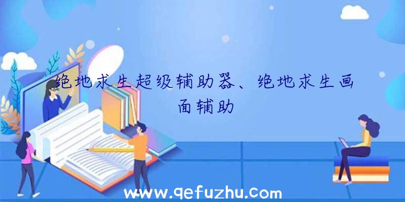 绝地求生超级辅助器、绝地求生画面辅助