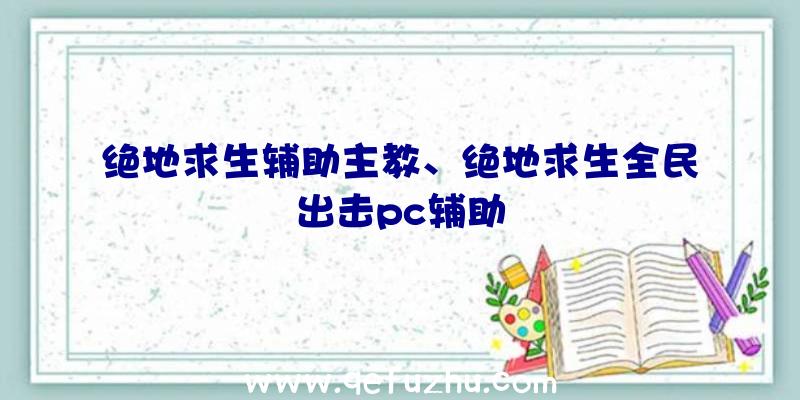 绝地求生辅助主教、绝地求生全民出击pc辅助