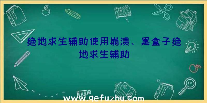 绝地求生辅助使用崩溃、黑盒子绝地求生辅助