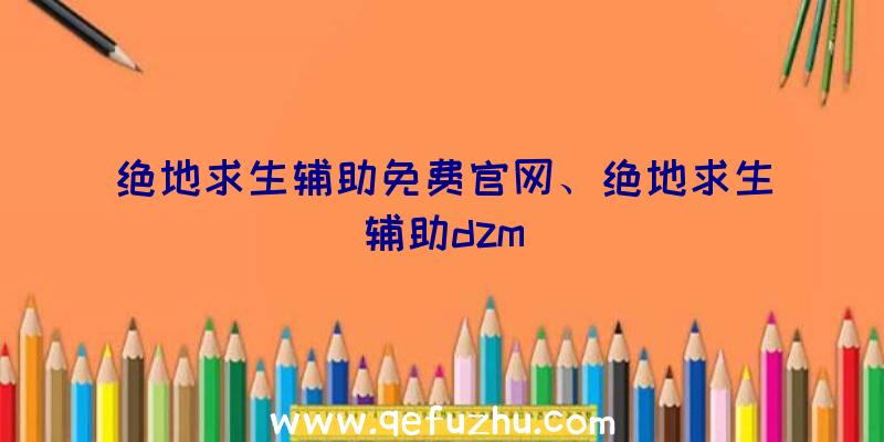 绝地求生辅助免费官网、绝地求生辅助dzm