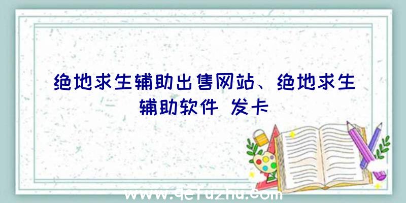 绝地求生辅助出售网站、绝地求生辅助软件