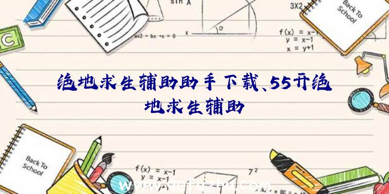 绝地求生辅助助手下载、55开绝地求生辅助