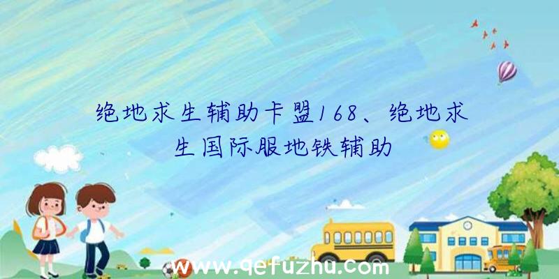 绝地求生辅助卡盟168、绝地求生国际服地铁辅助