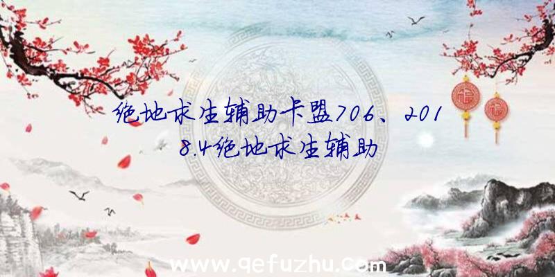 绝地求生辅助卡盟706、2018.4绝地求生辅助