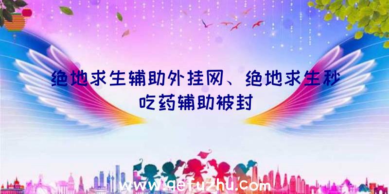 绝地求生辅助外挂网、绝地求生秒吃药辅助被封