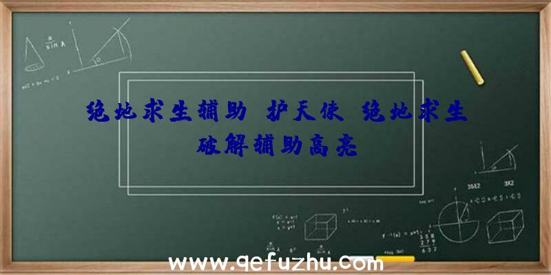 绝地求生辅助守护天使、绝地求生破解辅助高亮